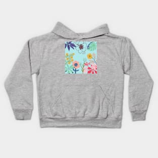 Floral Design Kids Hoodie